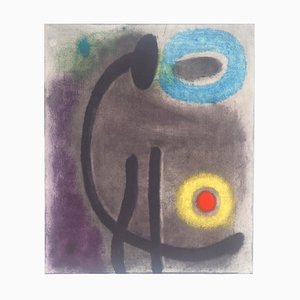 After Joan Miro, Woman in the Sun, 1965, Lithograph