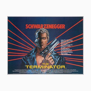 Terminator Quad Film Poster by Francis, UK, 1985