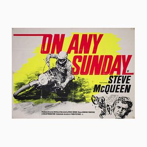 Affiche On Any Sunday Quad par Chantrell, Royaume-Uni, 1971