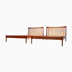 Set of Danish Beds by Børge Mogensen for Søborg Møbelfabrik, 1950s