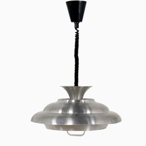 Space Age Pendant Lamp in Chrome from Dijkstra