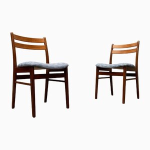 Minimalist Pattern Chair, 1960s, Set of 2