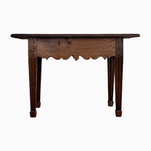 Table in Oak with Decoration