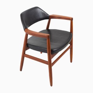 Poltrona vintage in teak di Tove & Edvard Kindt-Larsen, Danimarca, anni '50