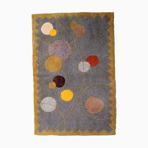 Contemporary French Hooked Rug, 2021