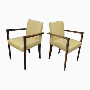 Fauteuils en Cuir de Ligne Roset, Set de 2