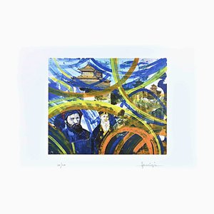 Tonino Maurizi, Men, Original Silkscreen, 2000s