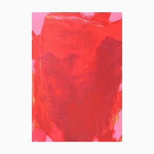 Italo Bressan, The Visible of the Invisible, Composition Rouge, Sérigraphie, 1989