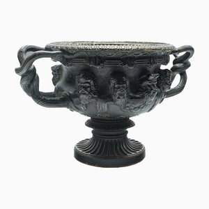 Antique Victorian Ornamental Albani Bronze Vase, England, 1870s