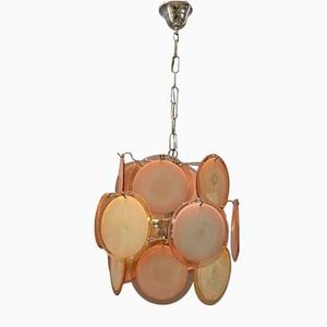 Italian Murano Disc Ceiling Lamp