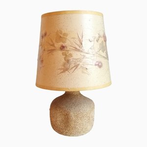 Granular Table Lamp in Stone