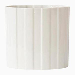 White Porcelain Vase from Hutschenreuther, 1970s