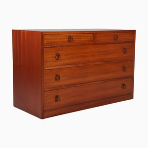 Mahogany Chest of Drawers by Peter Hvidt, Denmark, 1940s
