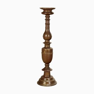 19th or 20th Century Bronze Candleholder, Italy