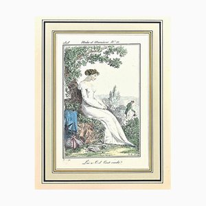 Philibert-Louis Debucourt, Lui A-T-Il Tout Vendu?, Original Etching, 1797