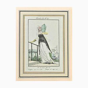 Philibert-Louis Debucourt, Il Ne M'A Pas Vu, Original Etching, 1797