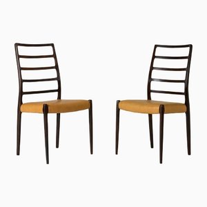 Dining Chairs by Niels O. Møller, Set of 8