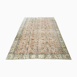 Tapis Oushak Vintage Fait Main, Turquie