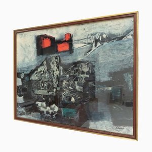 Antoni Clave, King Bacchus, años 60, Litografía, Enmarcado