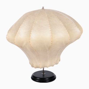 Cocoon Tischlampe von Castiglioni für Flos, 1960er, Italien
