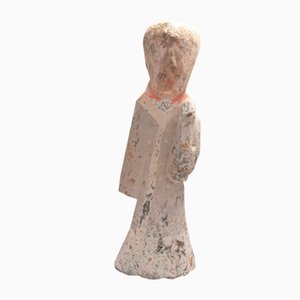 Lady of the Court Sculpture in Terracotta