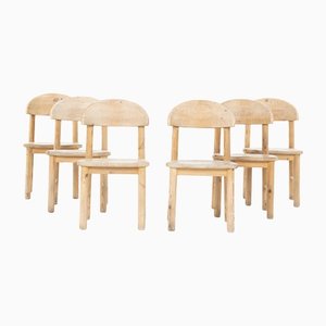 Pine Dining Chairs by Rainer Daumiller, 1960s, Set of 6