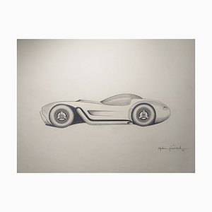 André Ferrand, Grand Coupé 5, 1997, Pencil