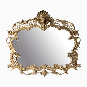 Baroque Style Bronze Mirror