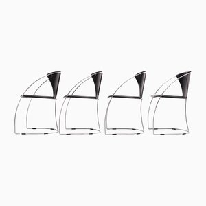 Arrben Linda Dining Chairs, Italy, 1982, Set of 4