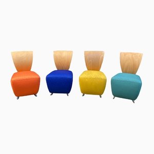 Bobo Armchairs by Dietmar Scharping for Dauphin, Set of 4