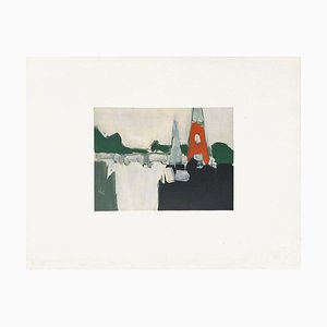 D'après Nicolas De Staël, La Tour Eiffel, 1974, Lithographie sur Papier Arches