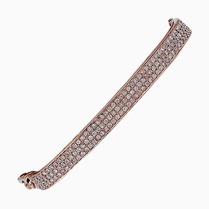 18 Karat Rose Gold Modern Bracelet
