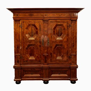 Antique Baroque Hall Cabinet