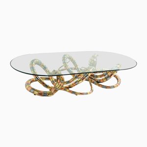 Large Cobra Sculpture Coffee Table by Isabelle Faure, 1970s