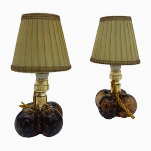 Murano Table Lamps from Seguso, 1960s, Set of 2