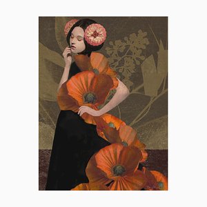 Daria Petrilli, Blossom Collection, Poppies, 2022, Digital Print, Topsec