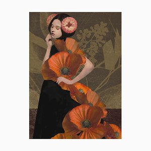 Daria Petrilli, Poppies, La Fille Espagnol, 2022, Impresión digital