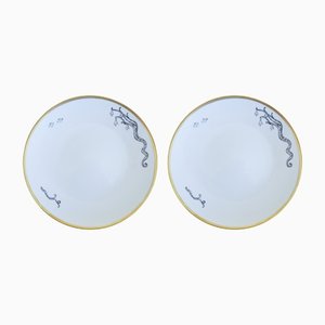 Branch Dinner Plates from Lithian Ricci, Set of 2