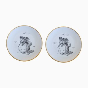Panther Plates from Lithian Ricci, Set of 2