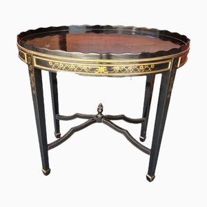 Vintage Hand Painted Chinoiserie Side Table from Maitland Smith London