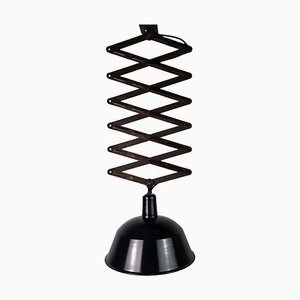 Industrielle Vintage Scherenlampe, 1950er