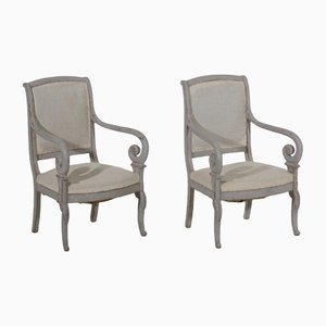 Fauteuils Charles X, France, 1800s, Set de 2