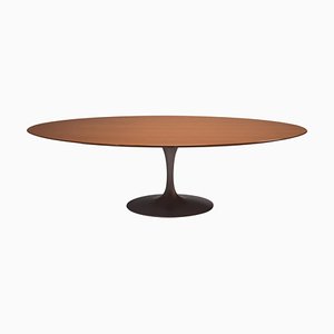 Pedestal Dining Table in Oak by Eero Saarinen for Knoll
