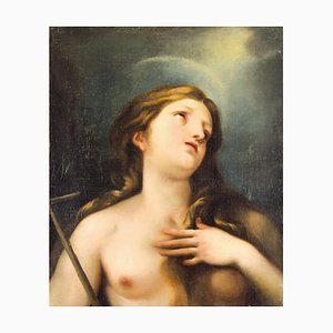 Gemälde von Maria Magdalena, 19. Jh., Öl auf Leinwand