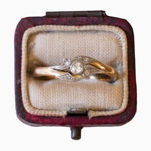 Bague Antique en Or 14k, 1930s