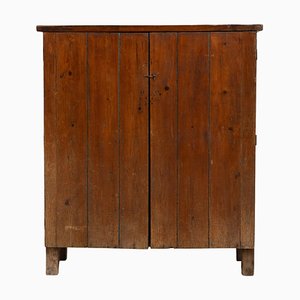 Antique French Solid Wood Shoe Cabinet, 1800s