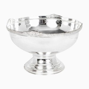Large Silver-Plated Punch Bowl or Champagne Cooler, 1980s