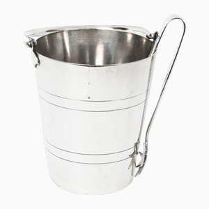Art Deco Silver-Plated Ice Bucket, 1920s