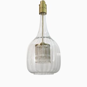 Modern Murano Glass Suspension Light by Angelo Brotto for Esperia, 1970s