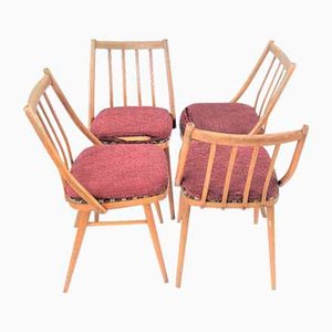 Mid-Century Dining Chairs from Tatra, Czechoslovakia, 1970ss, Set of 4